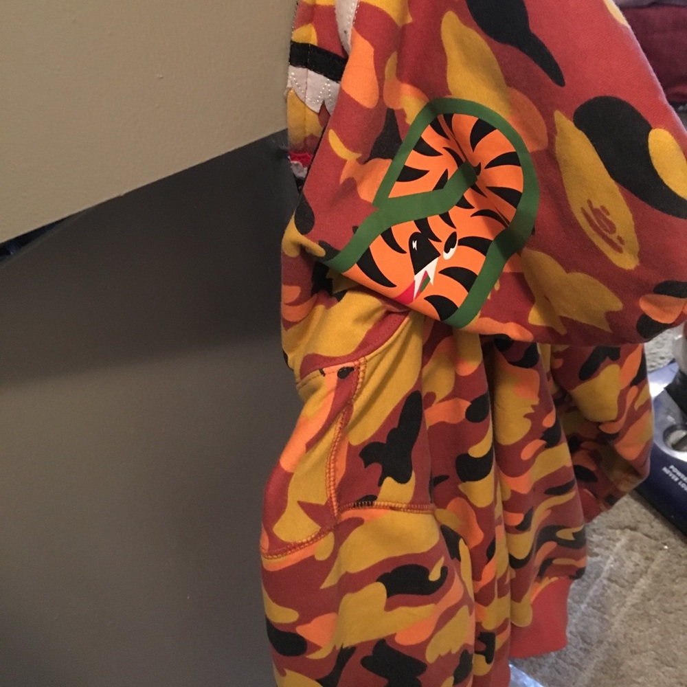 Ultimate 1st Camo WGM Wappen Shark Bape Hoodie